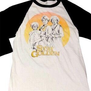 Golden Girls Graphic 3/4 Sleeve Baseball Style Tee